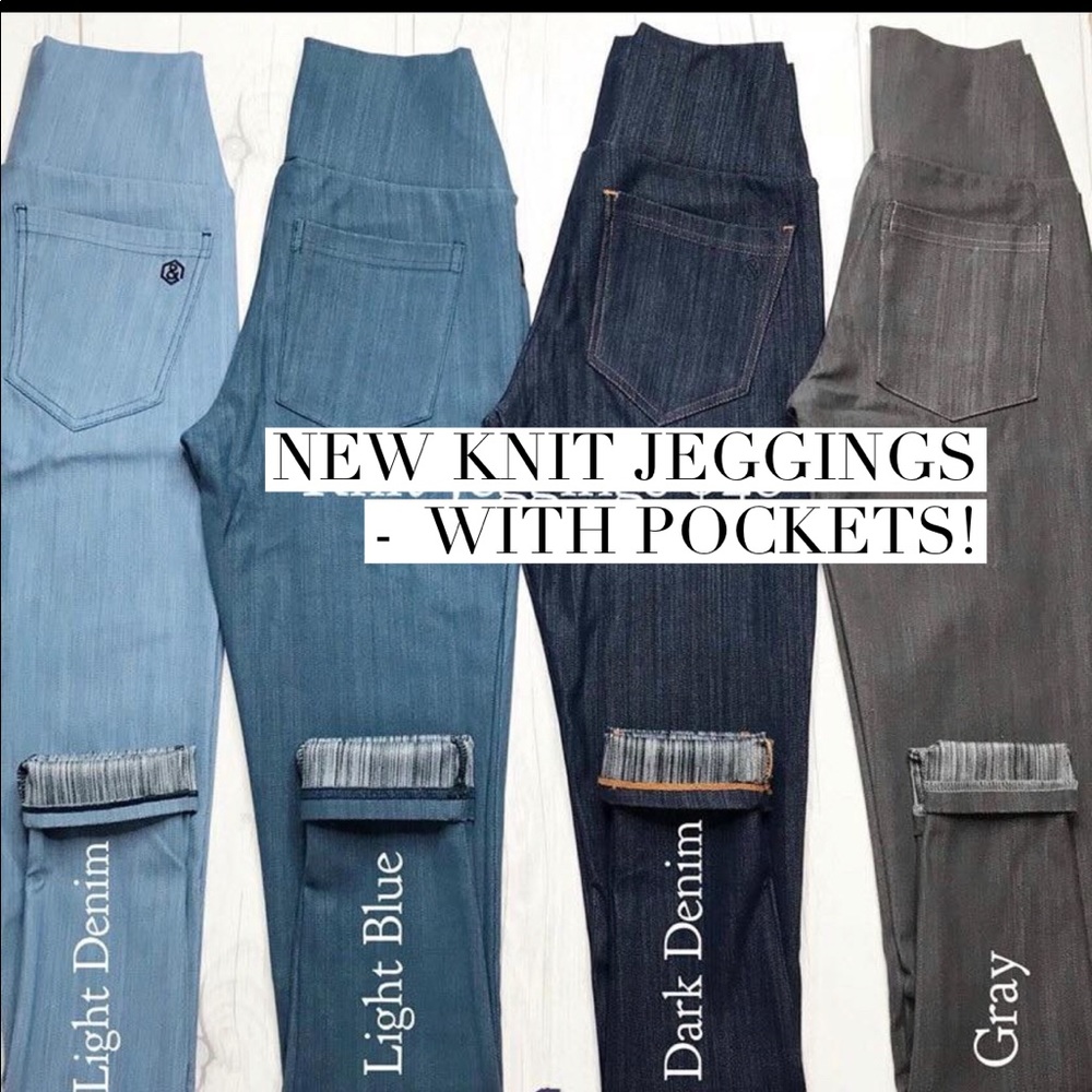 🌟NEW 🌟Agnes & Dora Knit Jeggings